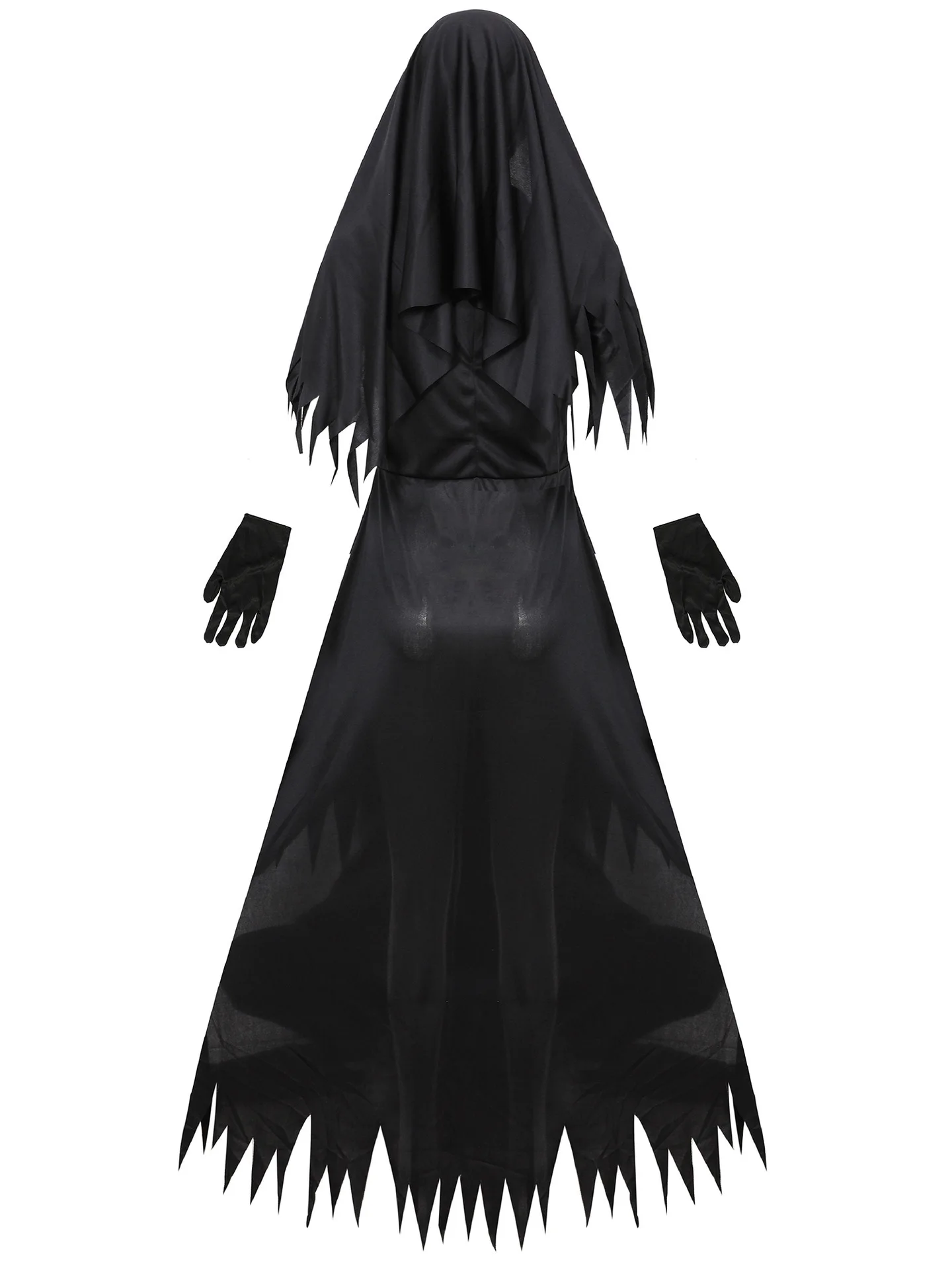 Halloween Nun Cosplay Costume Demon Theme Women's Fashion Stage Performance Traditional Chinese Ethnic Wear
Halloween Nun Cosplay Costume Demon Theme Women's Fashion Stage Performance Traditional Chinese Ethnic Wear
