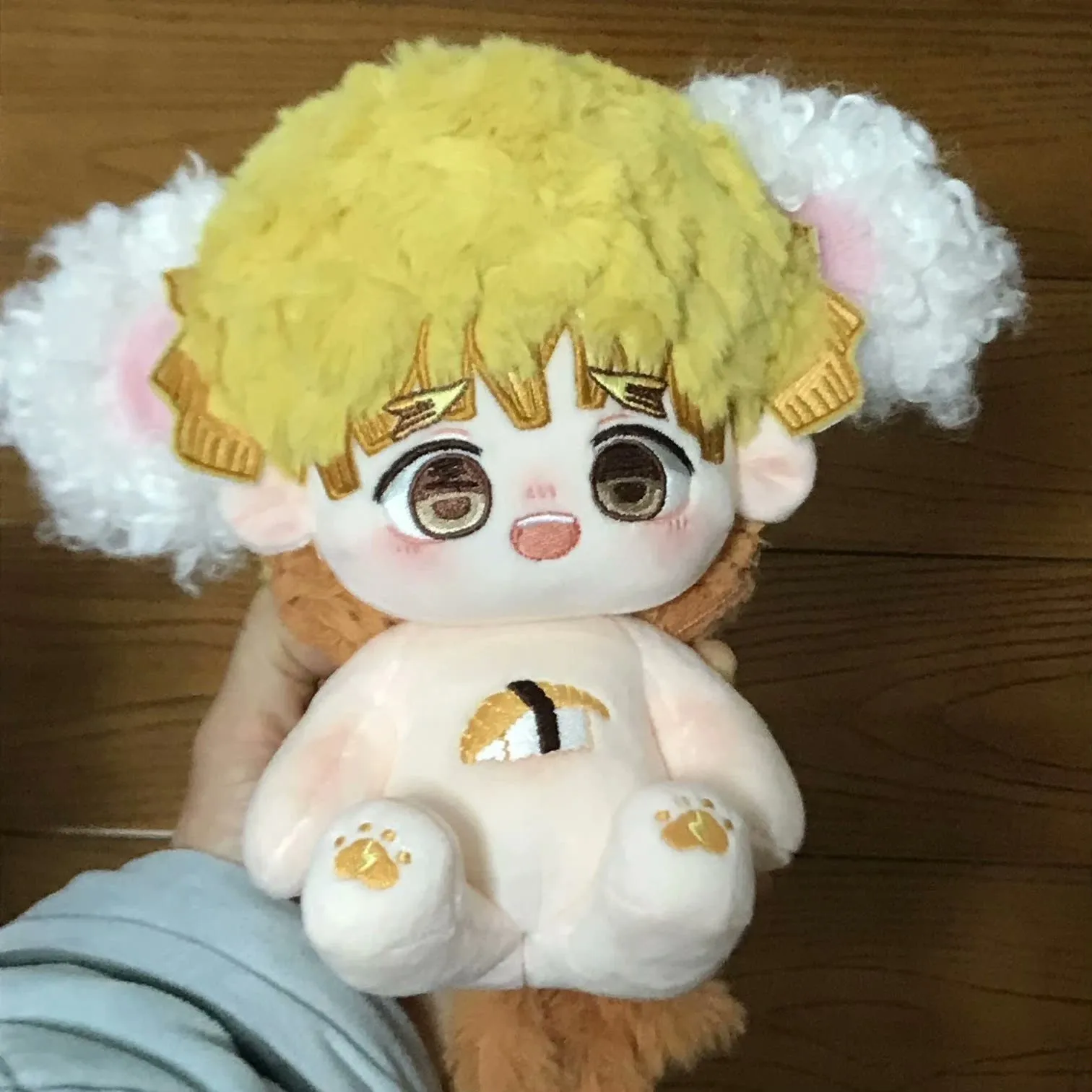 20cm Game Demon Slayer Agatsuma Zenitsu Toy Figurine Plush Cotton Doll Body Cosplay Anime Lovely Dress Up Dolls Birthday Gift
20cm Game Demon Slayer Agatsuma Zenitsu Toy Figurine Plush Cotton Doll Body Cosplay Anime Lovely Dress Up Dolls Birthday Gift