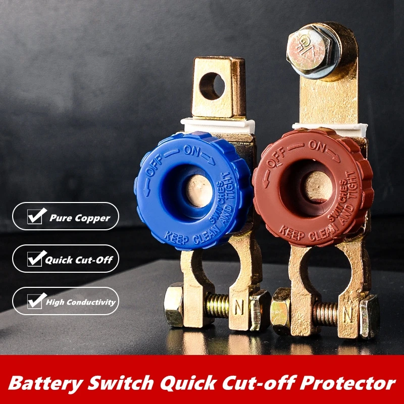 Motorcycle Battery Disconnect Switch Battery Cut Off Switch Terminal Quick Disconnect Isolator for Power Disconnect Cut Off
Motorcycle Battery Disconnect Switch Battery Cut Off Switch Terminal Quick Disconnect Isolator for Power Disconnect Cut Off