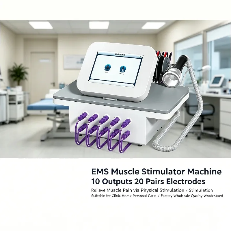 EMS Electro Stimulation Muscle Stimulator Machine for Muscle Building Body Shaping Weight Loss-Desktop Model US South Africa
EMS Electro Stimulation Muscle Stimulator Machine for Muscle Building Body Shaping Weight Loss-Desktop Model US South Africa
