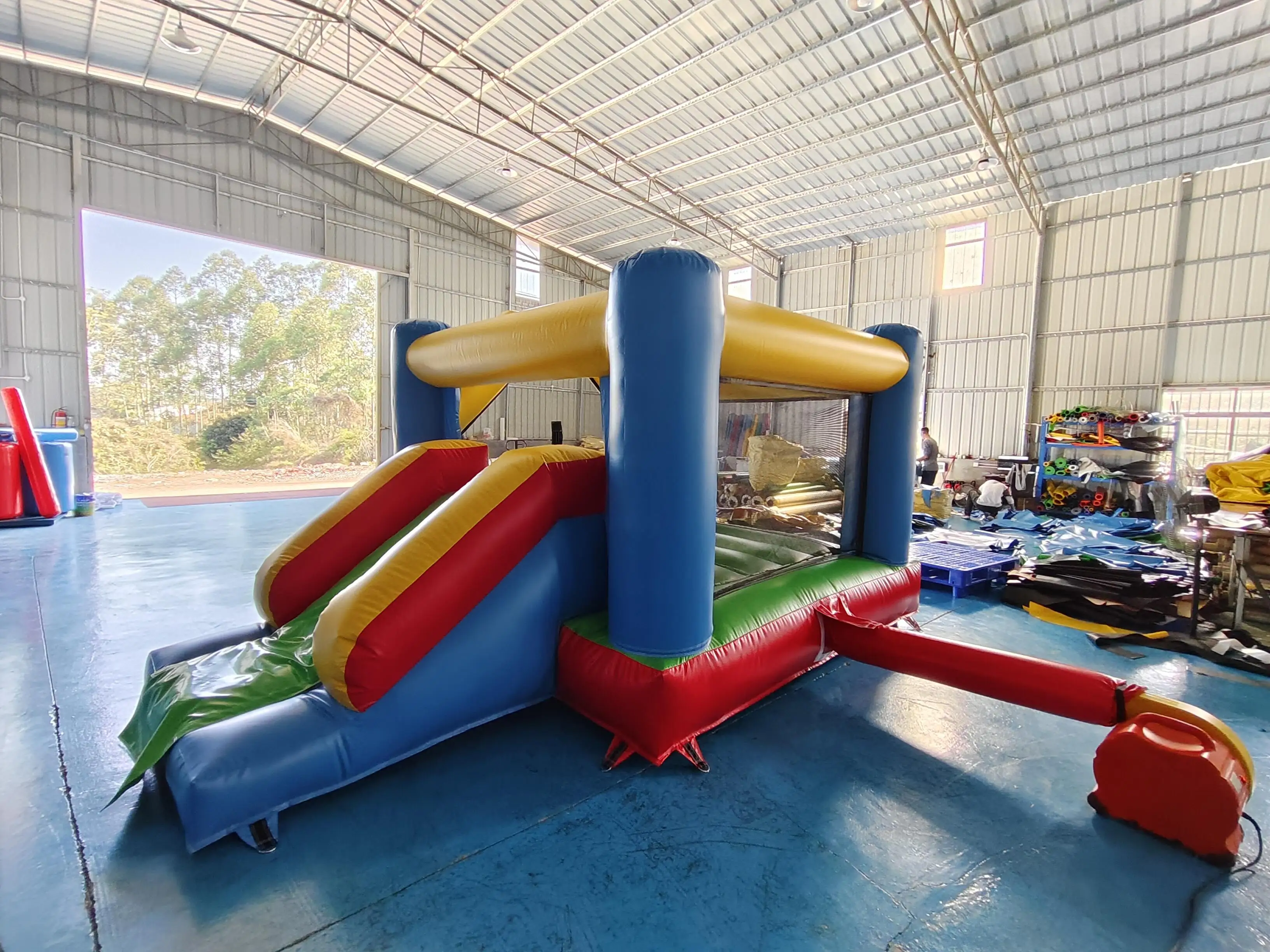 Inflatable Bouncer House Combo Commercial Bouncy Castle Inflatable Bouncy House Jumping Castle for Kids
Inflatable Bouncer House Combo Commercial Bouncy Castle Inflatable Bouncy House Jumping Castle for Kids