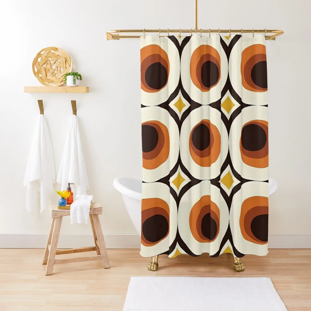 1970s Orange Mid-Century Modern Circle 1 Shower Curtain Shower Sets For Bathroom Funny Shower Set For Bathroom Curtain
1970s Orange Mid-Century Modern Circle 1 Shower Curtain Shower Sets For Bathroom Funny Shower Set For Bathroom Curtain