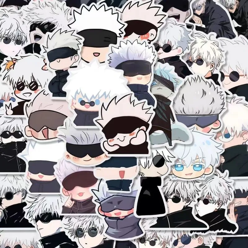 Jujutsu Kaisen Satoru Gojo Anime Character Q Edition Cute DIY Graffiti Sticker Personality Waterproof Decorative Sticker Toy
Jujutsu Kaisen Satoru Gojo Anime Character Q Edition Cute DIY Graffiti Sticker Personality Waterproof Decorative Sticker Toy