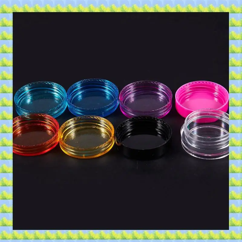 FZFZ 200 Pieces Plastic Pot Jars Empty Cosmetic Container With Lid For Creams Sample Make-Up Storage, 5 G, 10 Colors
FZFZ 200 Pieces Plastic Pot Jars Empty Cosmetic Container With Lid For Creams Sample Make-Up Storage, 5 G, 10 Colors