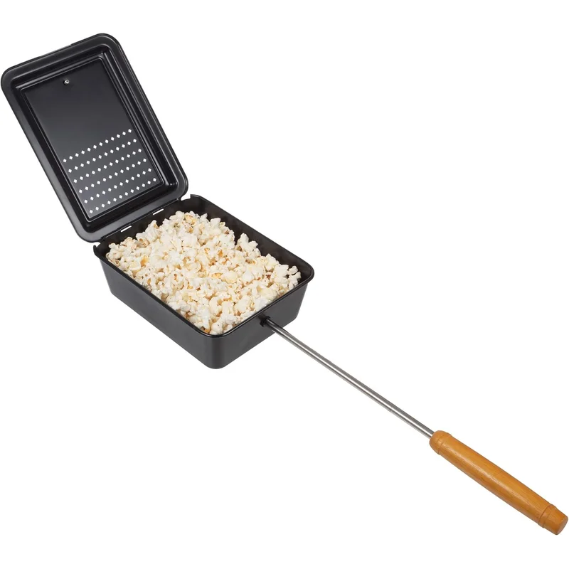 Old Style Popcorn Machine, Non Stick Surface And Extended Handle Camping Equipment, Outdoor Camping Supplies
Old Style Popcorn Machine, Non Stick Surface And Extended Handle Camping Equipment, Outdoor Camping Supplies