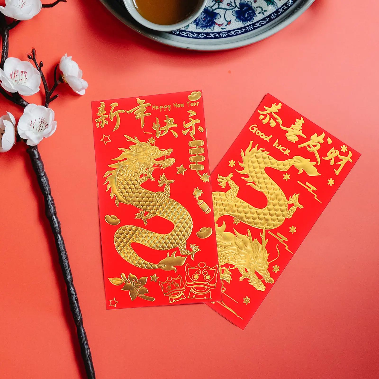 30Pcs Paper Red Envelopes Chinese Lucky Money Pockets for 2024 Spring Festival Cash Gift Bags Traditional Red Packets
30Pcs Paper Red Envelopes Chinese Lucky Money Pockets for 2024 Spring Festival Cash Gift Bags Traditional Red Packets