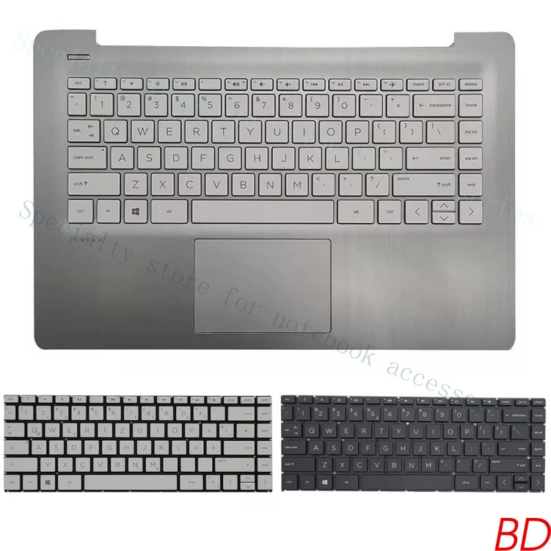 A+ 1PC Palmrest With Keyboard For HP Stream14 14-DS 14-CB TPN-Q224 TPN-Q183
A+ 1PC Palmrest With Keyboard For HP Stream14 14-DS 14-CB TPN-Q224 TPN-Q183