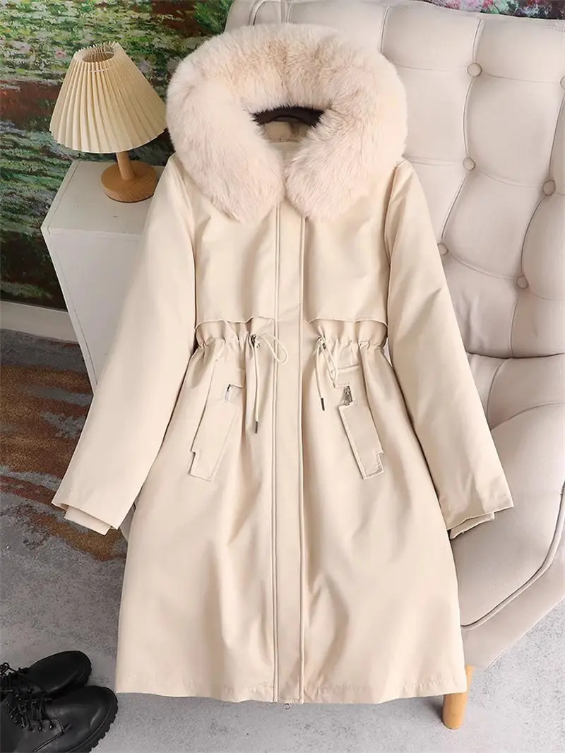 Detachable Thickened Down Jacket For Women's Winter Clothing 2023 New Arrival Mid Length Korean Cotton Coat Loose Parkas Z2988
Detachable Thickened Down Jacket For Women's Winter Clothing 2023 New Arrival Mid Length Korean Cotton Coat Loose Parkas Z2988