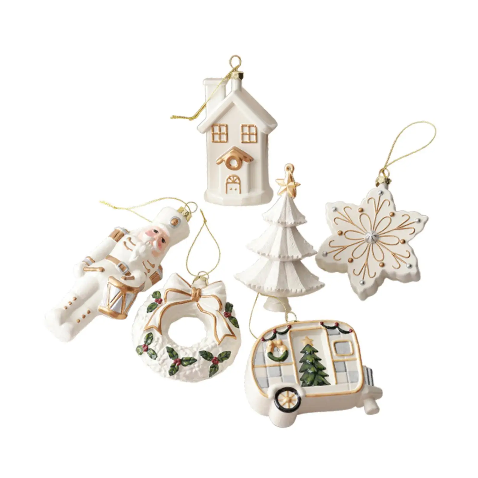 6x Christmas Hanging Decorations Indoor Celebration Home Decor Gifts Ornament for Housewarming Window Bedroom Cabinet Door
6x Christmas Hanging Decorations Indoor Celebration Home Decor Gifts Ornament for Housewarming Window Bedroom Cabinet Door