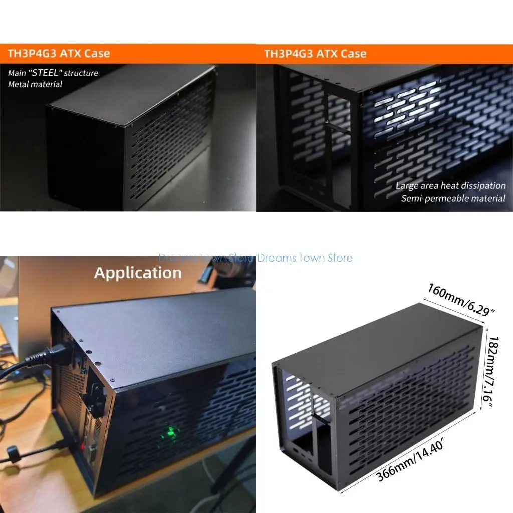Металлическая крышка HX6A для TH3P4G3 Atx Корпус док-станции с поддержкой ШИМ-вентиляторов OLED-дисплея
Металлическая крышка HX6A для TH3P4G3 Atx Корпус док-станции с поддержкой ШИМ-вентиляторов OLED-дисплея
