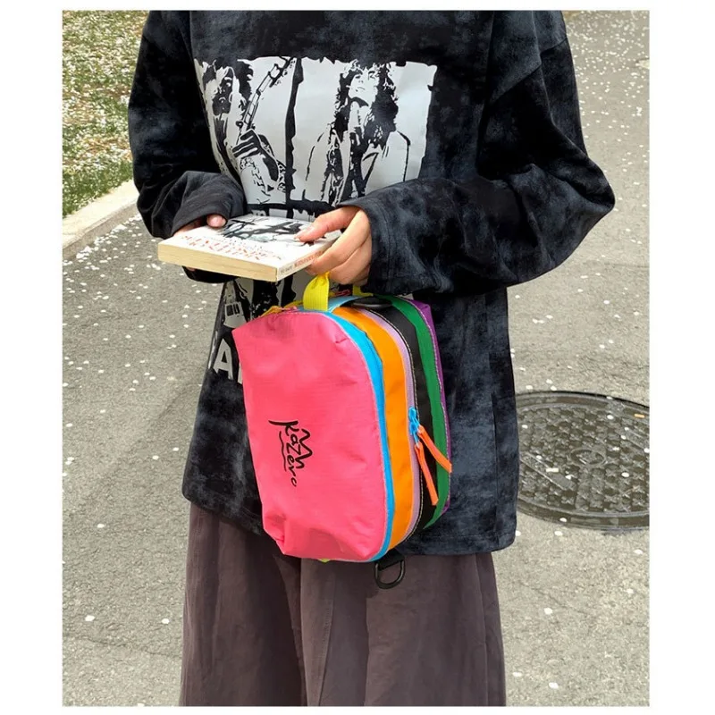 1pcs Nylon Large Capacity Storage Bag Color Block Multi-pocket Design Portable Organizer
1pcs Nylon Large Capacity Storage Bag Color Block Multi-pocket Design Portable Organizer