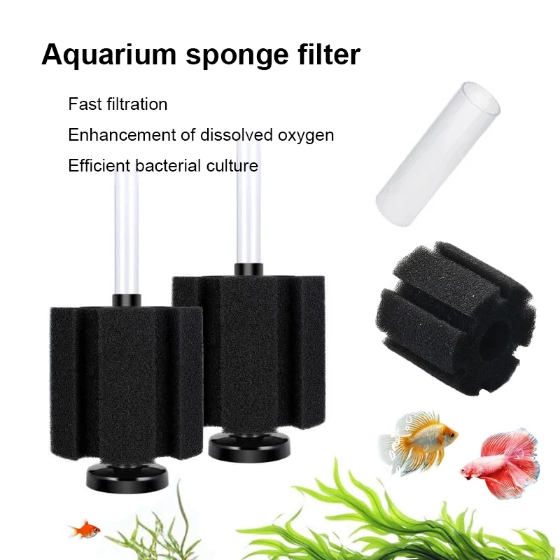 1pcs 3 Sizes Sponge Filter For Fish Tank Pump Skimmer Biochemical Sponge Filter Practical Aquarium Biofilter Accessories
1pcs 3 Sizes Sponge Filter For Fish Tank Pump Skimmer Biochemical Sponge Filter Practical Aquarium Biofilter Accessories