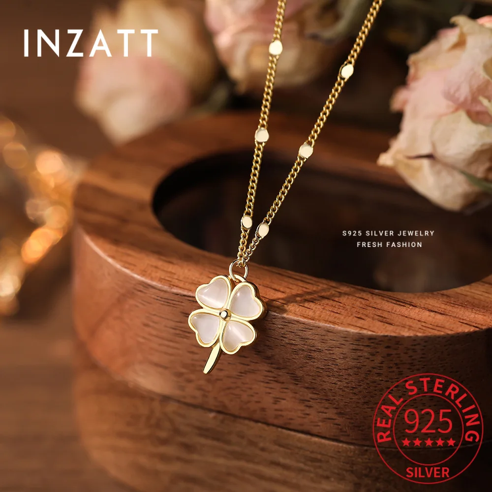 INZATT Real 925 Sterling Plant 18K Gold Choker Necklace for Women Party Classic Fine Jewelry Light Luxury Accessories
INZATT Real 925 Sterling Plant 18K Gold Choker Necklace for Women Party Classic Fine Jewelry Light Luxury Accessories