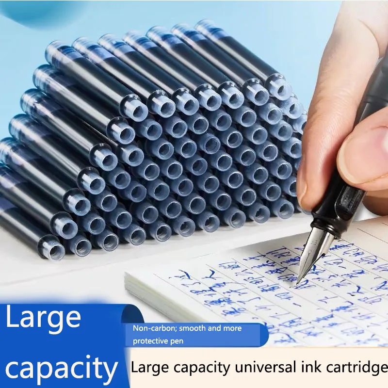 30 шт. картриджи для перьевой ручки диаметром отверстия 3,4 мм, высококачественные чернила для письма, канцелярские ручки GB02
30 шт. картриджи для перьевой ручки диаметром отверстия 3,4 мм, высококачественные чернила для письма, канцелярские ручки GB02