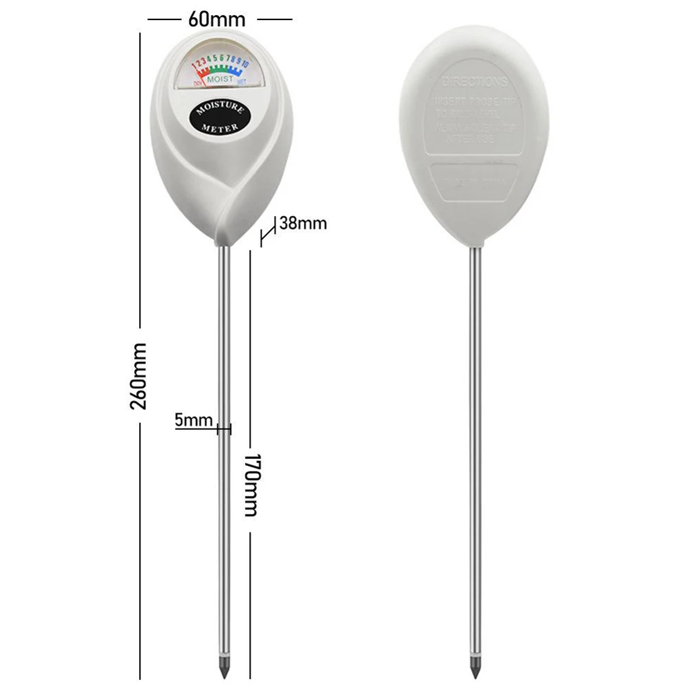 Soil Moisture Meter ABS Accessories Farming Flowers For Gardening Garden Hygrometer Sensor Plant Water Monitor
Soil Moisture Meter ABS Accessories Farming Flowers For Gardening Garden Hygrometer Sensor Plant Water Monitor