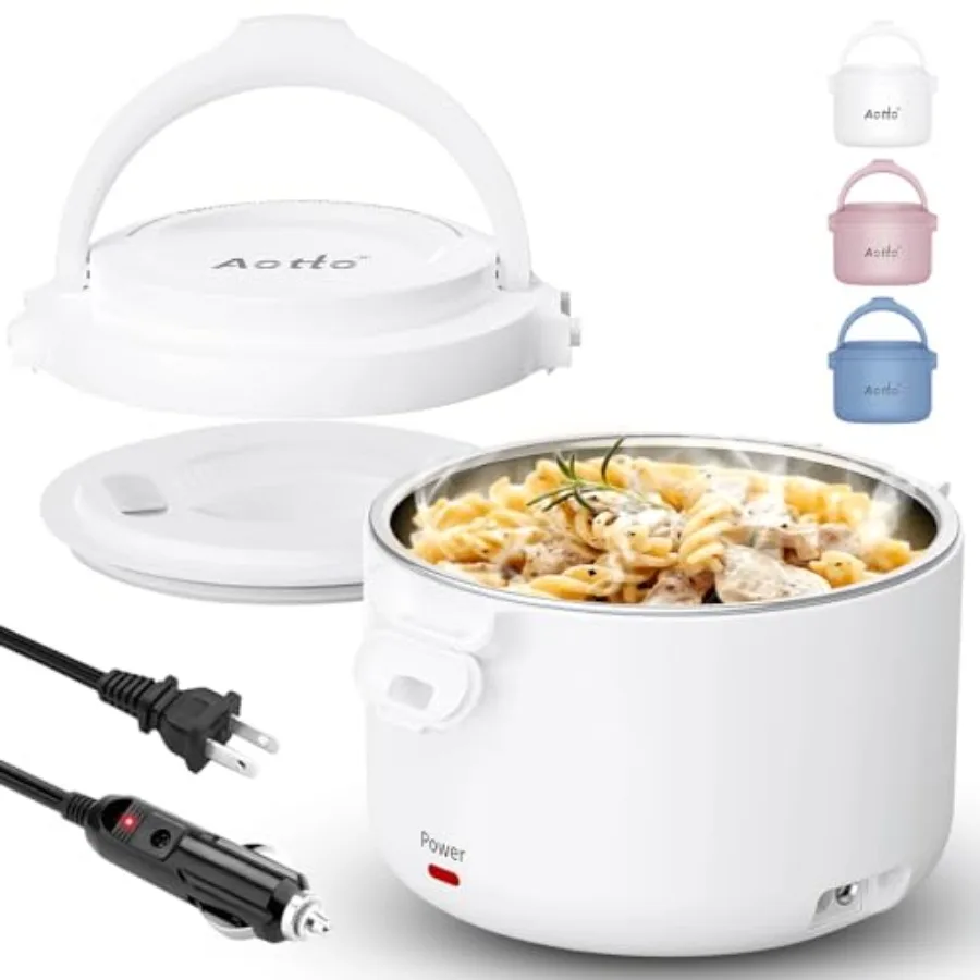 Electric Lunch Box 32 oz Portable Food Warmer Heater Lunch Warmer Portable for Work/Office/Car/Travel 12V/24V/110V 3-in-1 Warmi
Electric Lunch Box 32 oz Portable Food Warmer Heater Lunch Warmer Portable for Work/Office/Car/Travel 12V/24V/110V 3-in-1 Warmi