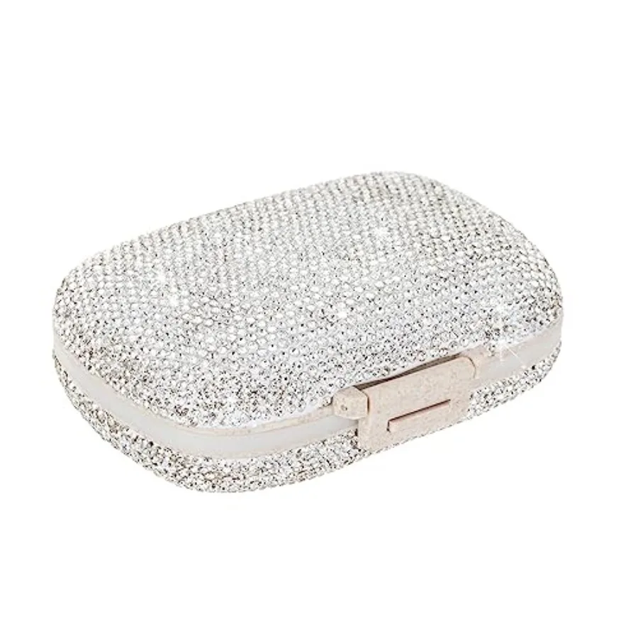 Medicine Organizer 8 Compartments Portable Travel Pill Organizer Crystal Small Pill Weekly Pill Container Daily Pill older tami
Medicine Organizer 8 Compartments Portable Travel Pill Organizer Crystal Small Pill Weekly Pill Container Daily Pill older tami
