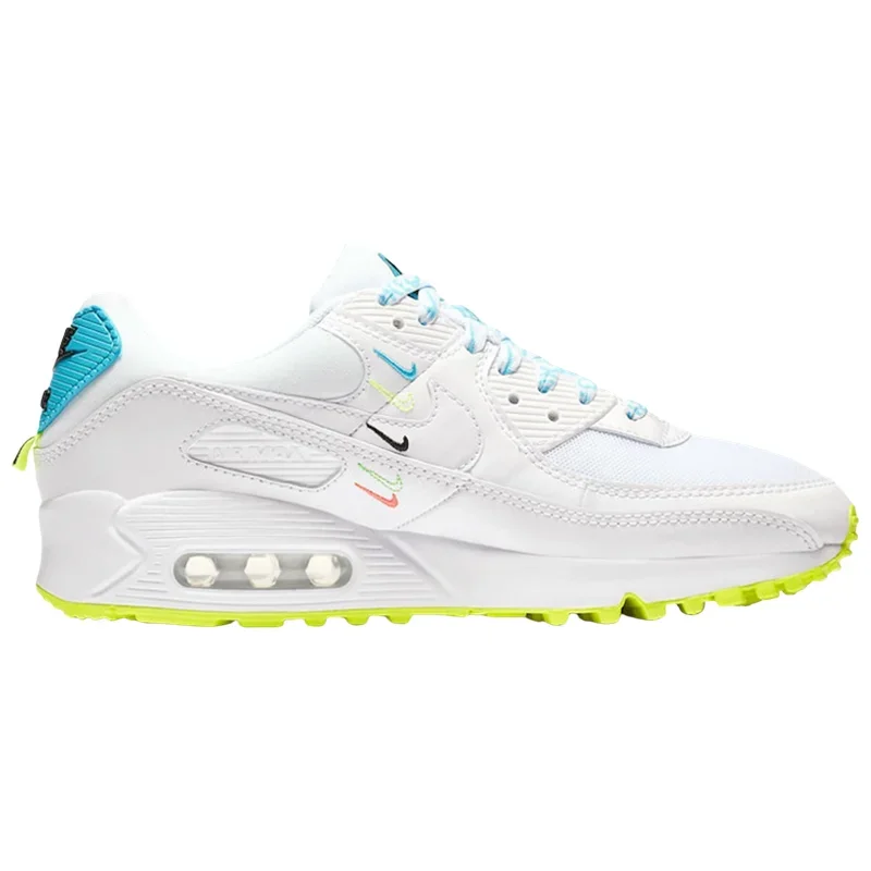 Nike Air Max 90 SE "Worldwide" Нескользящая износостойкая повседневная обувь с низким вырезом для мужчин и женщин, белый порошок
Nike Air Max 90 SE "Worldwide" Нескользящая износостойкая повседневная обувь с низким вырезом для мужчин и женщин, белый порошок