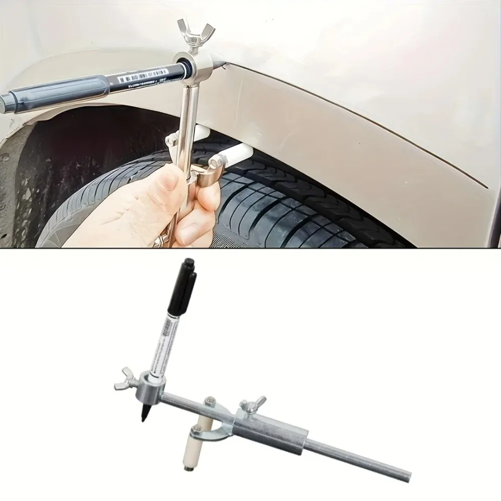 Automobile Dent Repair Wheel Arch Car Body Line Marking Tools, Car Wheel Eyebrow Mark Scraper with Marker Pen
Automobile Dent Repair Wheel Arch Car Body Line Marking Tools, Car Wheel Eyebrow Mark Scraper with Marker Pen