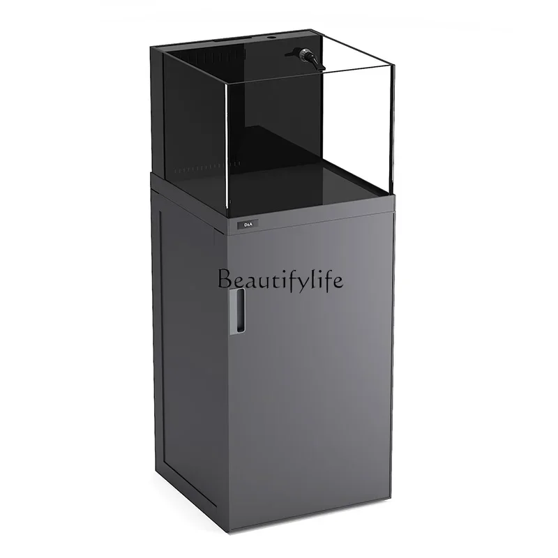 Bottom filter back overflow small square tank, household living room ultra-white glass ecological aquarium
Bottom filter back overflow small square tank, household living room ultra-white glass ecological aquarium