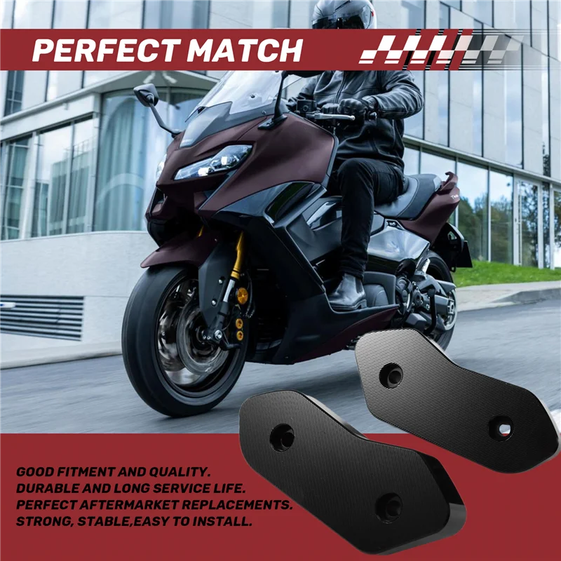 Motorcycle Mirror Hole Cover Mirror Hole Cover For Yamaha T-MAX560 Rear View Mirror Cover Base Cap Black
Motorcycle Mirror Hole Cover Mirror Hole Cover For Yamaha T-MAX560 Rear View Mirror Cover Base Cap Black