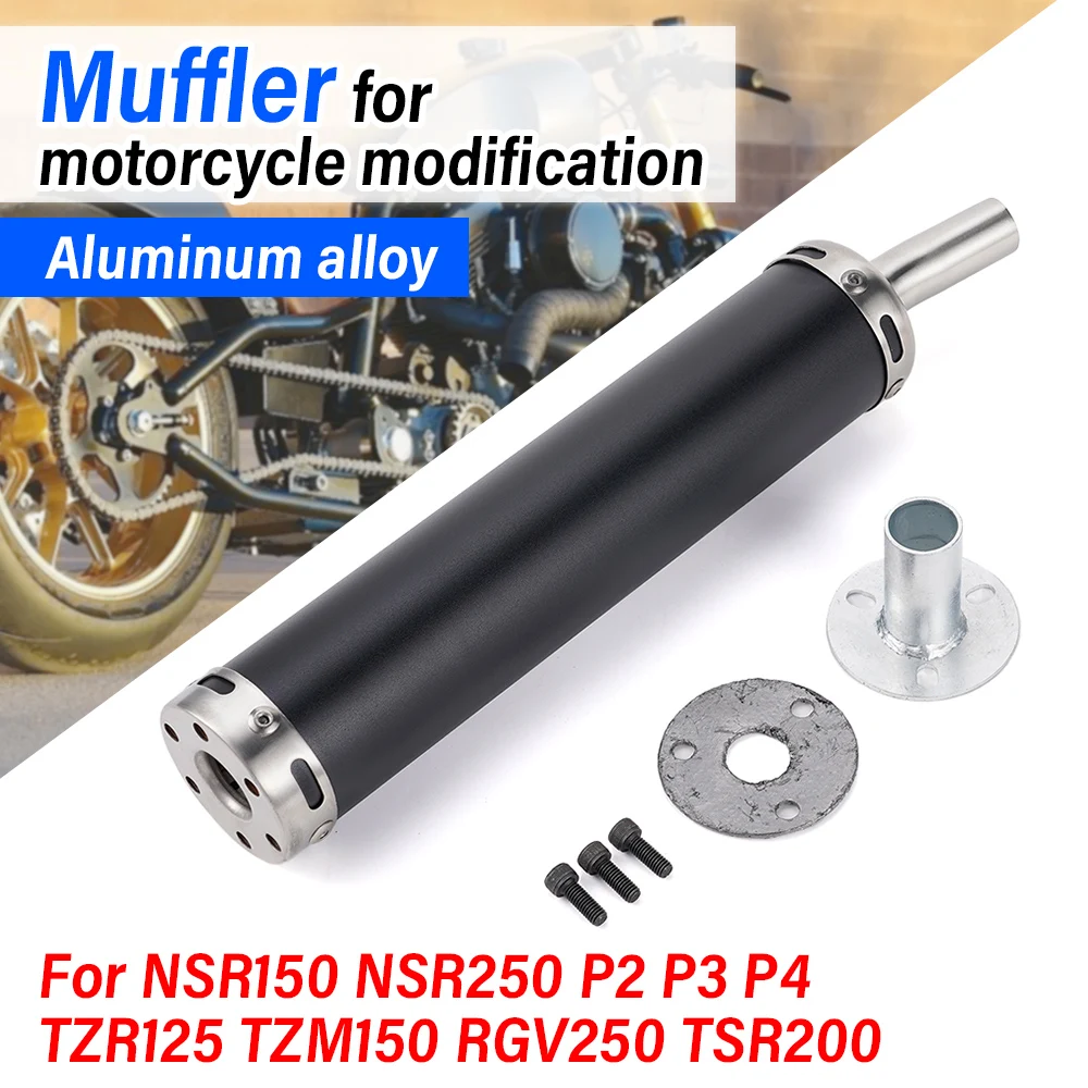 60x280mm Motorcycle Racing Modified Exhaust Pipe Muffler Silencer Gasket 2 Stroke For Honda NSR150 NSR250 P2 P3 P4 TZR125 TZM150
60x280mm Motorcycle Racing Modified Exhaust Pipe Muffler Silencer Gasket 2 Stroke For Honda NSR150 NSR250 P2 P3 P4 TZR125 TZM150
