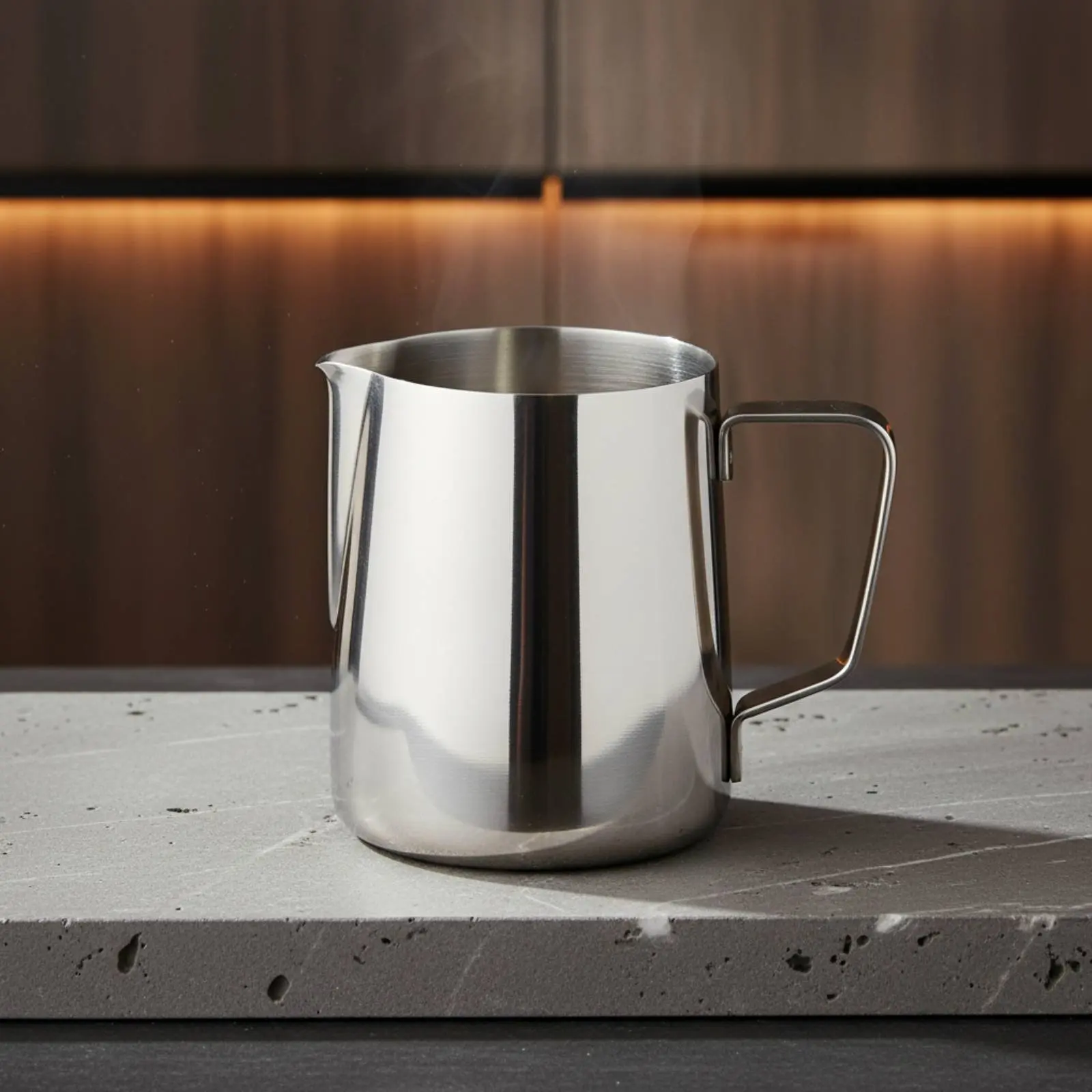 Coffee Expert Coffee Pitcher Long-Lasting Stainless Steel Frothing Pitcher Latte Art Pouring Mug Easy to Clean Espresso Steaming
Coffee Expert Coffee Pitcher Long-Lasting Stainless Steel Frothing Pitcher Latte Art Pouring Mug Easy to Clean Espresso Steaming