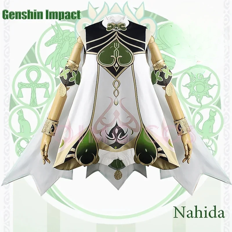 Genshin Impact Nahida Cosplay Costume Adult Carnival Uniform Anime Halloween Costumes Women Game Lesser Lord Kusanali
Genshin Impact Nahida Cosplay Costume Adult Carnival Uniform Anime Halloween Costumes Women Game Lesser Lord Kusanali