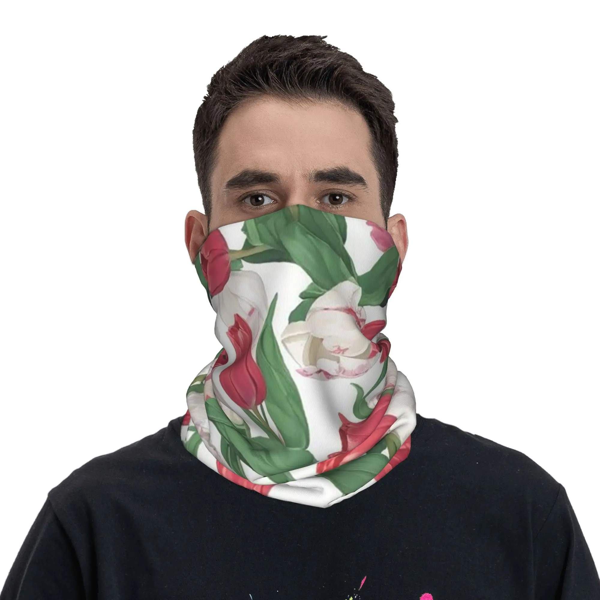 Tulip Bandana Neck Gaiter Printed Mask Scarf Balaclava Riding for Men Women Adult All Season
Tulip Bandana Neck Gaiter Printed Mask Scarf Balaclava Riding for Men Women Adult All Season