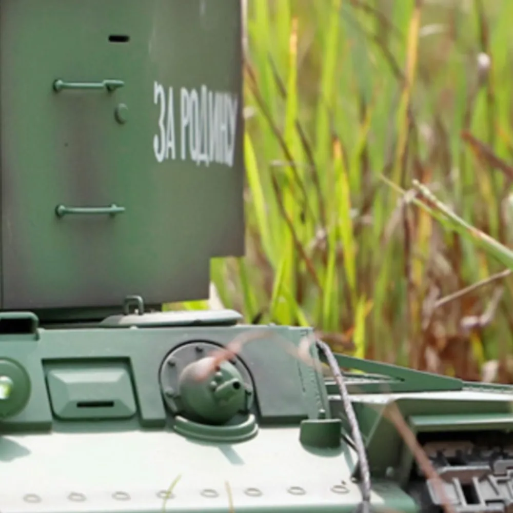 US Sale Henglong 1/16 7.0 Customized Soviet KV-2 Gigant RTR RC Tank 3949 Metal Tracks
US Sale Henglong 1/16 7.0 Customized Soviet KV-2 Gigant RTR RC Tank 3949 Metal Tracks