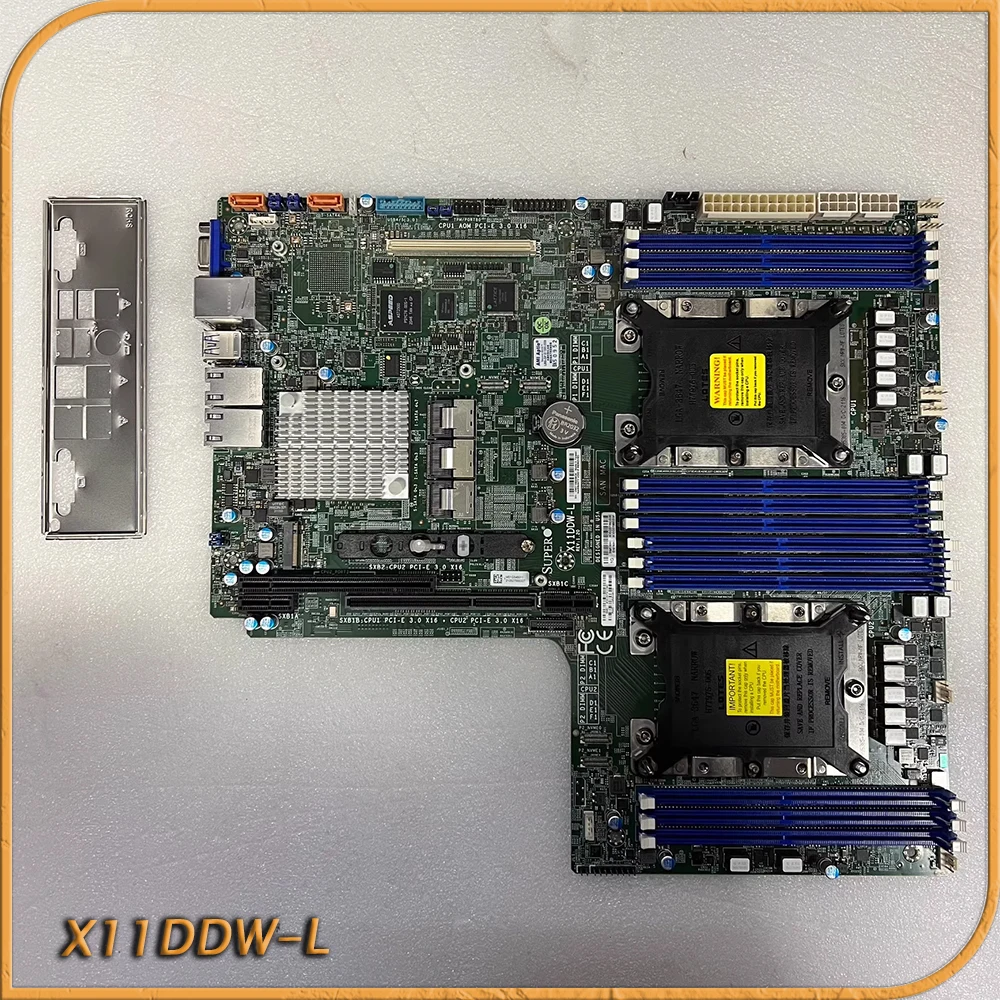 Материнская плата для рабочей станции Supermicro X11DDW-L Intel C621 LGA-3647 DDR4 PCI-E 3.0
Материнская плата для рабочей станции Supermicro X11DDW-L Intel C621 LGA-3647 DDR4 PCI-E 3.0