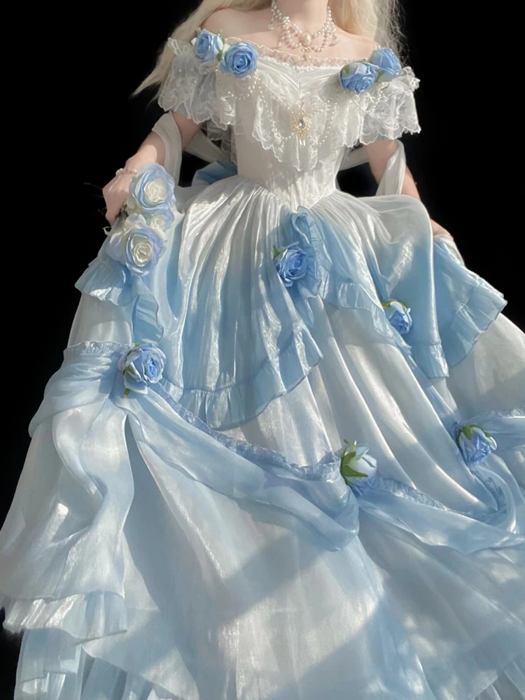 Длинная юбка Ele adient Blue Lolita Fairy с тяжелой вышивкой Princ Dr Esca Princ Ensemble для взрослых
Длинная юбка Ele adient Blue Lolita Fairy с тяжелой вышивкой Princ Dr Esca Princ Ensemble для взрослых