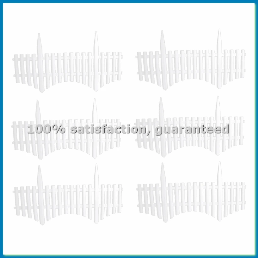 6Pcs Courtyard Indoor or Outdoor Garden Fence Plastic Fence Kindergarten Flower Small Fence DIY Fence Decoration-ABRM
6Pcs Courtyard Indoor or Outdoor Garden Fence Plastic Fence Kindergarten Flower Small Fence DIY Fence Decoration-ABRM