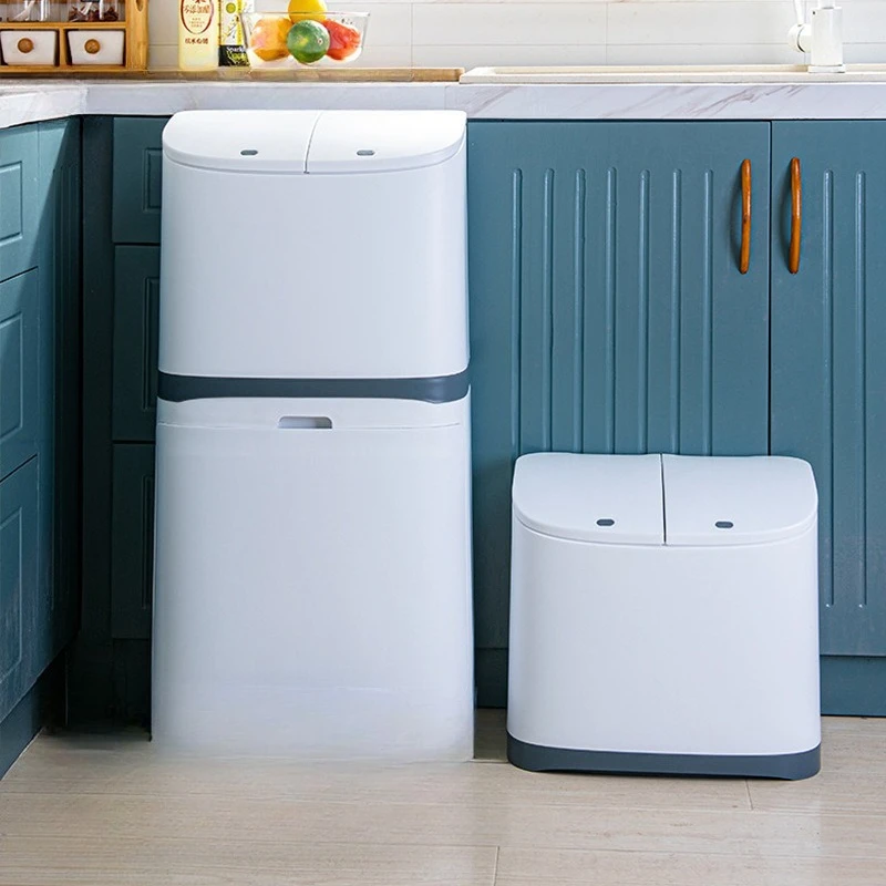 Large Capacity Plastic Step Pedal Trash Can Pedal Bin Dual Compartment Hands Free Kitchen Bathroom Living Room Waste Bin
Large Capacity Plastic Step Pedal Trash Can Pedal Bin Dual Compartment Hands Free Kitchen Bathroom Living Room Waste Bin