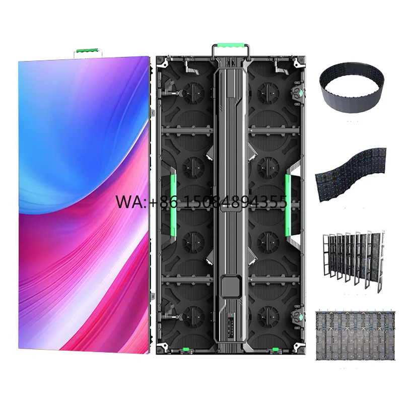 Easy Installing P3 P4.81 P5 7680HZ Rental Video Wall Event Backdrop Outdoor Display Panel Led Screen for Carnival
Easy Installing P3 P4.81 P5 7680HZ Rental Video Wall Event Backdrop Outdoor Display Panel Led Screen for Carnival
