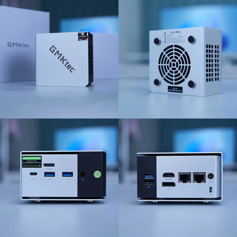 Mini Host for AMD R5 Pro 6650H Mini PC 16GB LPDDR5 512GB SSD Windows 11 Pro Desktop Computer Portable Small Form Factor PC
Mini Host for AMD R5 Pro 6650H Mini PC 16GB LPDDR5 512GB SSD Windows 11 Pro Desktop Computer Portable Small Form Factor PC