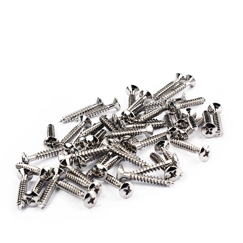 50 pcs Guitar Bridge Screws Hardware Mounting Electric Bass Durable Long Lasting Easy Install
50 pcs Guitar Bridge Screws Hardware Mounting Electric Bass Durable Long Lasting Easy Install