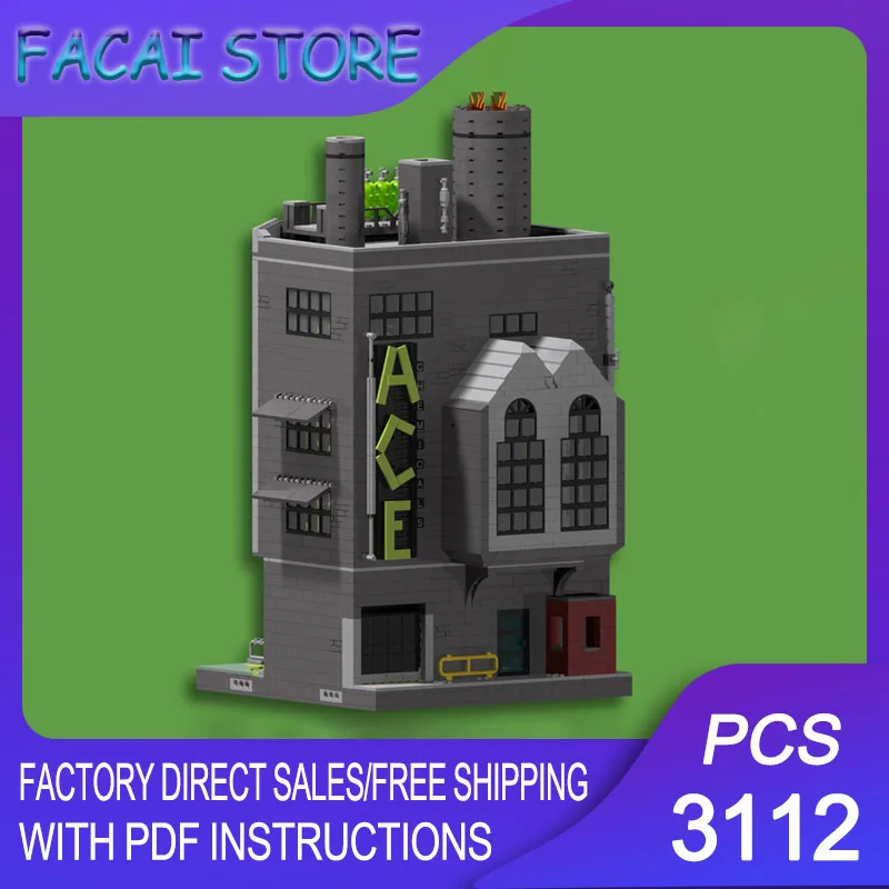 Moc Building Bricks Modular ACE Chemistry Building and Human Laboratory Technology Blocks Christmas DIY Toy Construction Gifts
Moc Building Bricks Modular ACE Chemistry Building and Human Laboratory Technology Blocks Christmas DIY Toy Construction Gifts