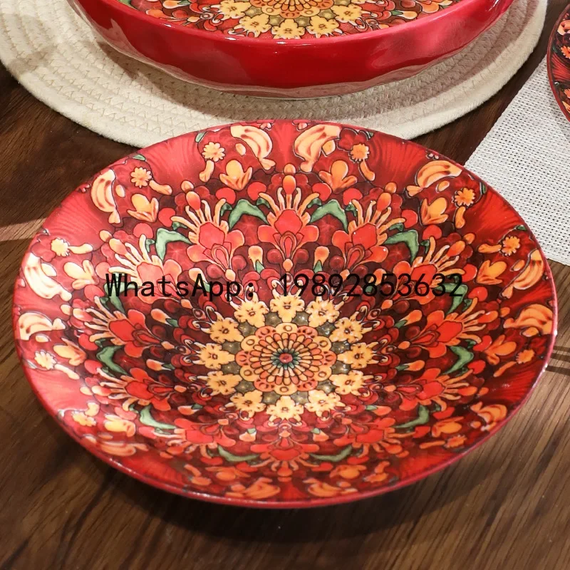 b153Food tray ceramic plate household bowl tableware deep soup plate breakfast plate dessert bowl
b153Food tray ceramic plate household bowl tableware deep soup plate breakfast plate dessert bowl