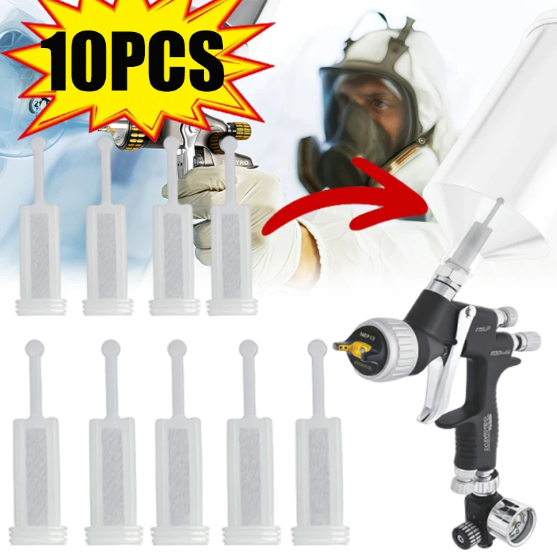 10PCS Car Paint Spray Gun Filter Mesh Disposable Gravity Feed Spray Gun Paint Filter Nylon Plastic Fine Mesh Car Accessories
10PCS Car Paint Spray Gun Filter Mesh Disposable Gravity Feed Spray Gun Paint Filter Nylon Plastic Fine Mesh Car Accessories