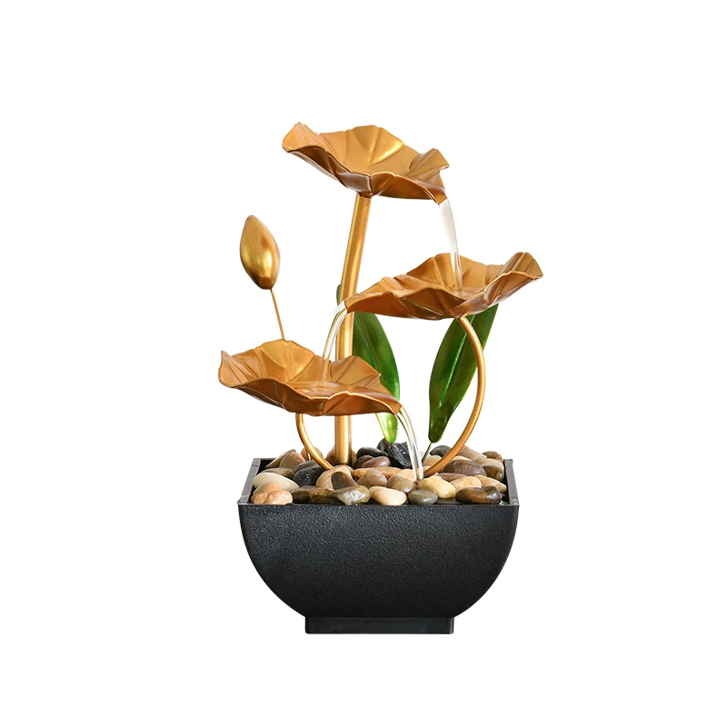 Light Luxury Circulating Water Small Office Desk Surface Panel Front Desk Decoration Modern Ornaments
Light Luxury Circulating Water Small Office Desk Surface Panel Front Desk Decoration Modern Ornaments