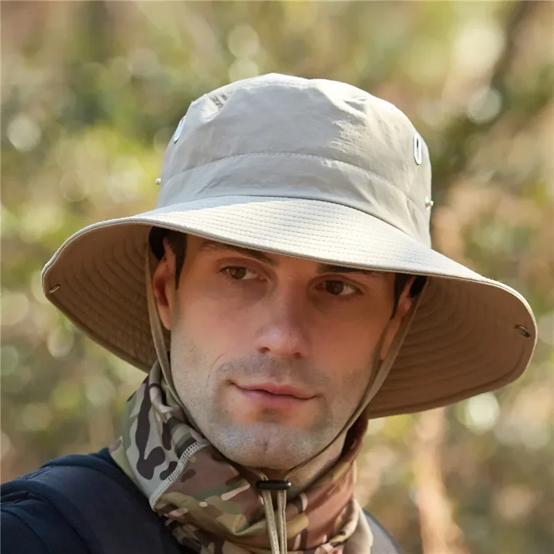 Men's Summer Outdoor Bucket Hat Women Breathable Fishing Climbing Sun Protection Curved Brim Solid Hat Fisherman Hat Cap For Man
Men's Summer Outdoor Bucket Hat Women Breathable Fishing Climbing Sun Protection Curved Brim Solid Hat Fisherman Hat Cap For Man