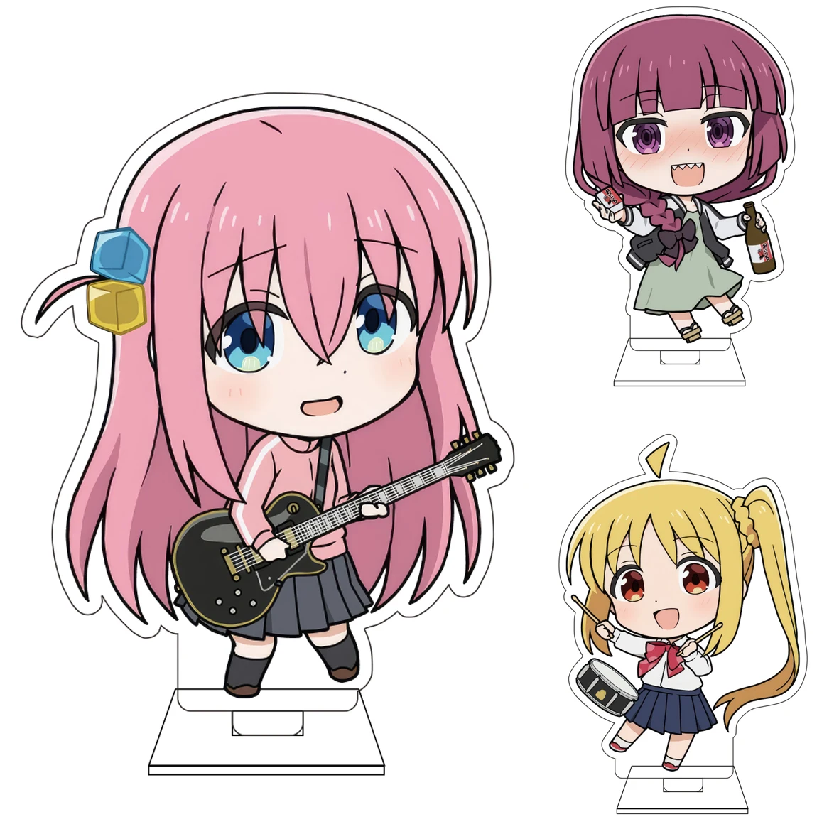 10CM Anime BOCCHI THE ROCK! Cosplay Cute Acrylic Figure Stand Plate Yamada Ryo Ijichi Nijika Gotoh Hitori Ornaments Gifts
10CM Anime BOCCHI THE ROCK! Cosplay Cute Acrylic Figure Stand Plate Yamada Ryo Ijichi Nijika Gotoh Hitori Ornaments Gifts