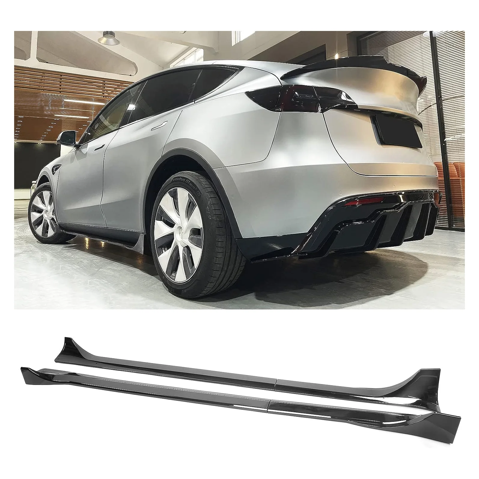 2020-2023 для Tesla Model Y, боковые юбки, глянцевый черный стиль IKON, АБС-пластик, удлинитель боковой юбки, разветвитель, пара рокер-панелей
2020-2023 для Tesla Model Y, боковые юбки, глянцевый черный стиль IKON, АБС-пластик, удлинитель боковой юбки, разветвитель, пара рокер-панелей