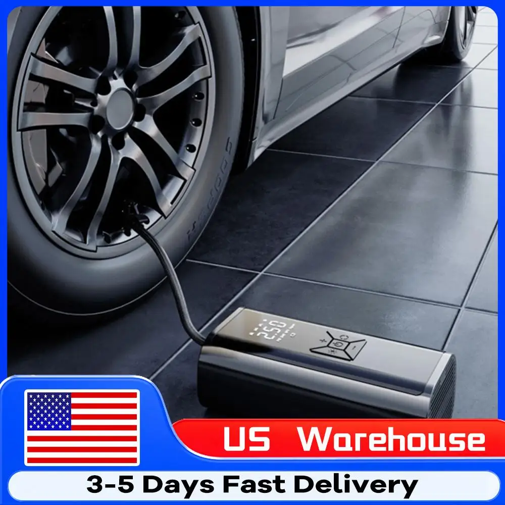 Автомобильный воздушный насос с LED-дисплеем, цифровой манометр для шин, беспроводной многофункциональный насос для автомобилей, мотоциклов, шин и мячей
Автомобильный воздушный насос с LED-дисплеем, цифровой манометр для шин, беспроводной многофункциональный насос для автомобилей, мотоциклов, шин и мячей