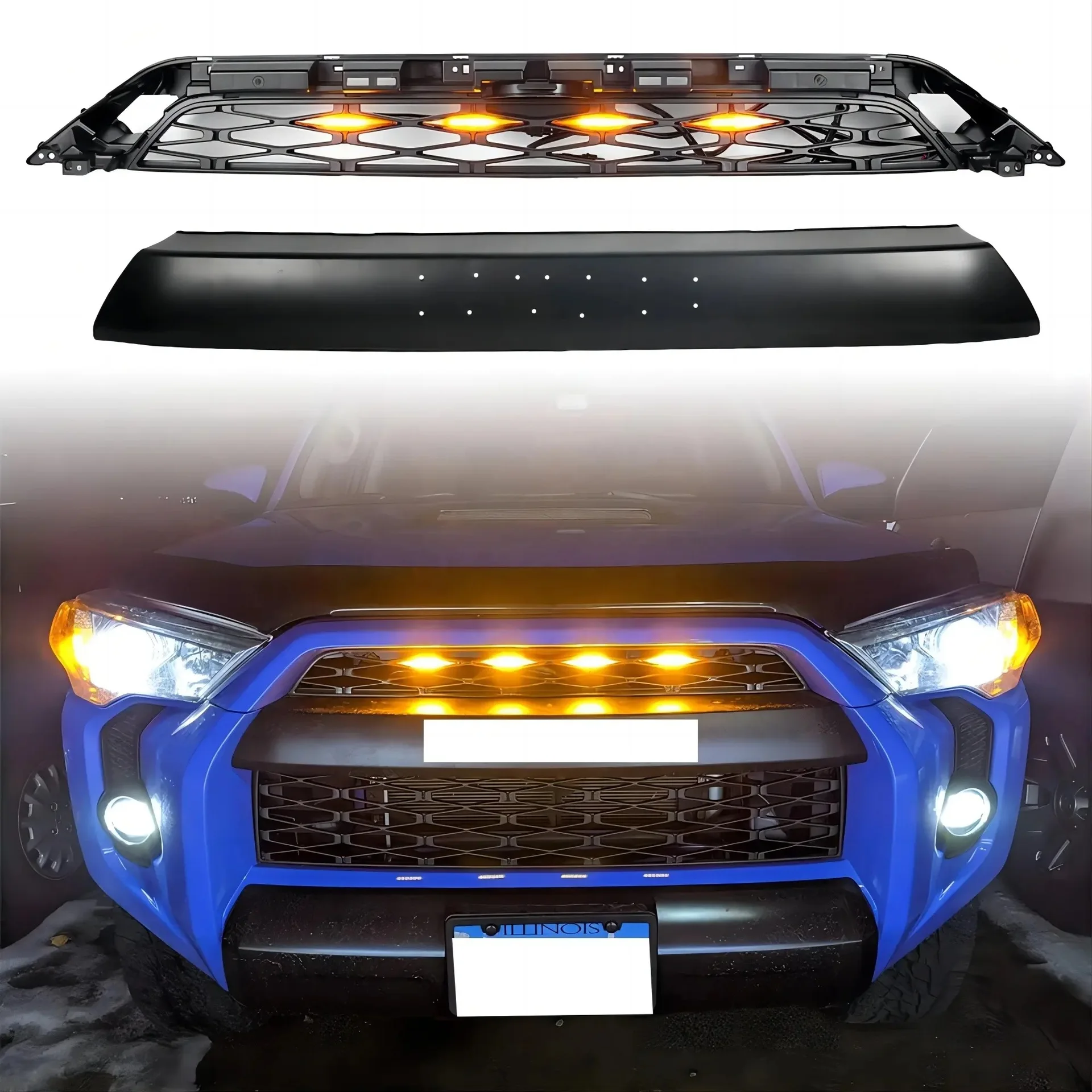 Suitable for front face 14-19 Speedmaster China Net 4Runner front grille TOYOTA 4RUNNER China Net
Suitable for front face 14-19 Speedmaster China Net 4Runner front grille TOYOTA 4RUNNER China Net