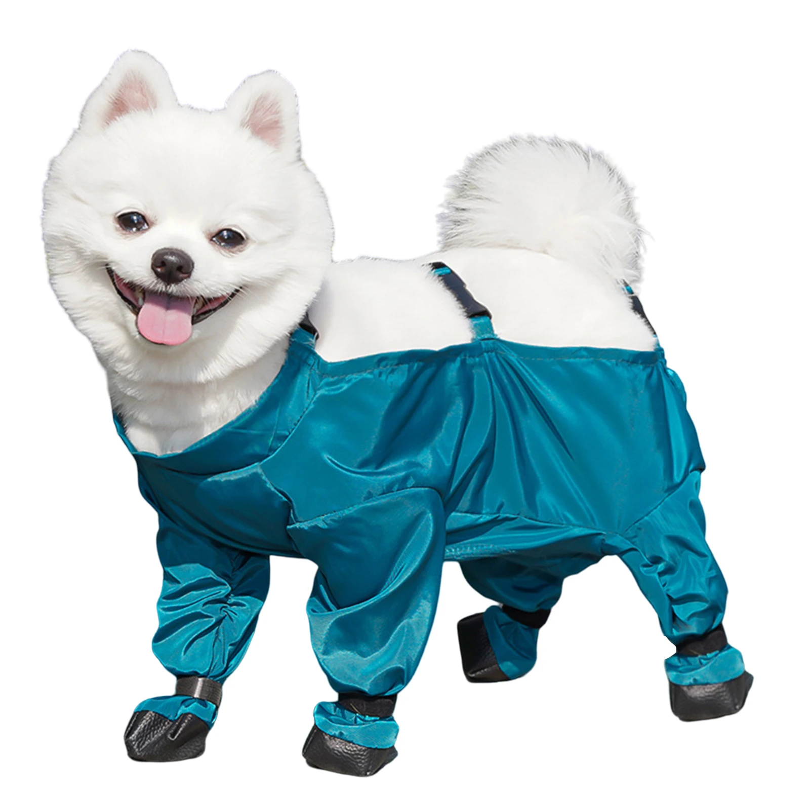Dog Snowsuit Waterproof Four Legged Dog Pants Dirty-Proof Pet Paws Protector with Boots for Small Medium Large Dogs
Dog Snowsuit Waterproof Four Legged Dog Pants Dirty-Proof Pet Paws Protector with Boots for Small Medium Large Dogs