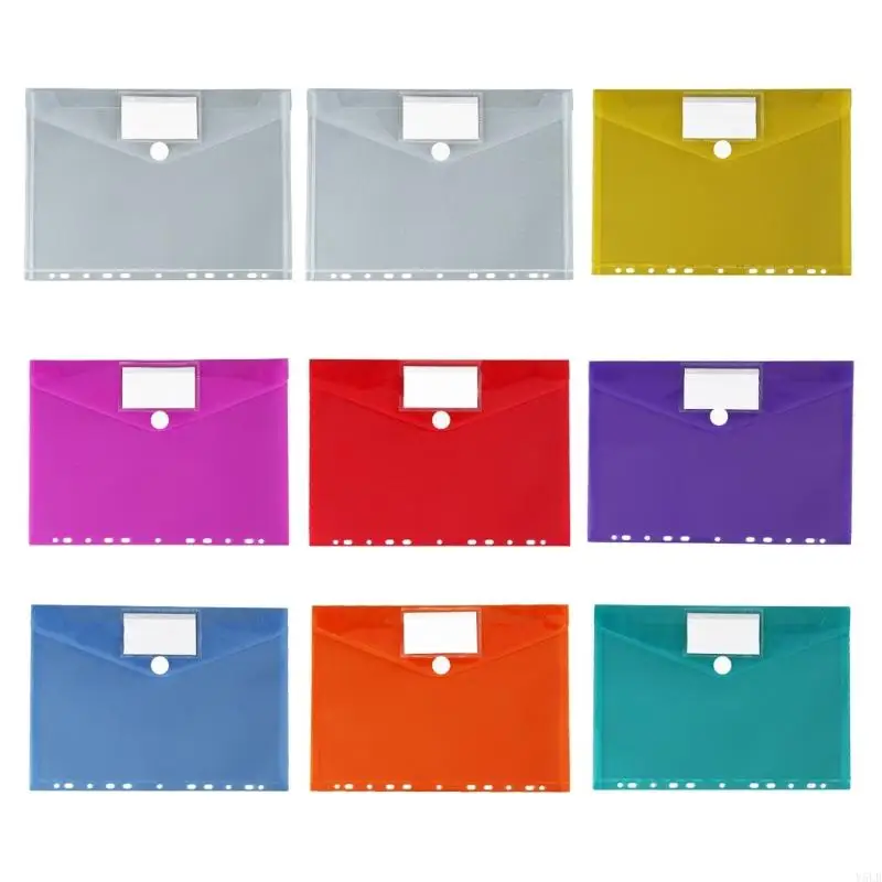 Y5LB File Bag with 11 Hole Document Bag Clear File Folder Document Folder
Y5LB File Bag with 11 Hole Document Bag Clear File Folder Document Folder
