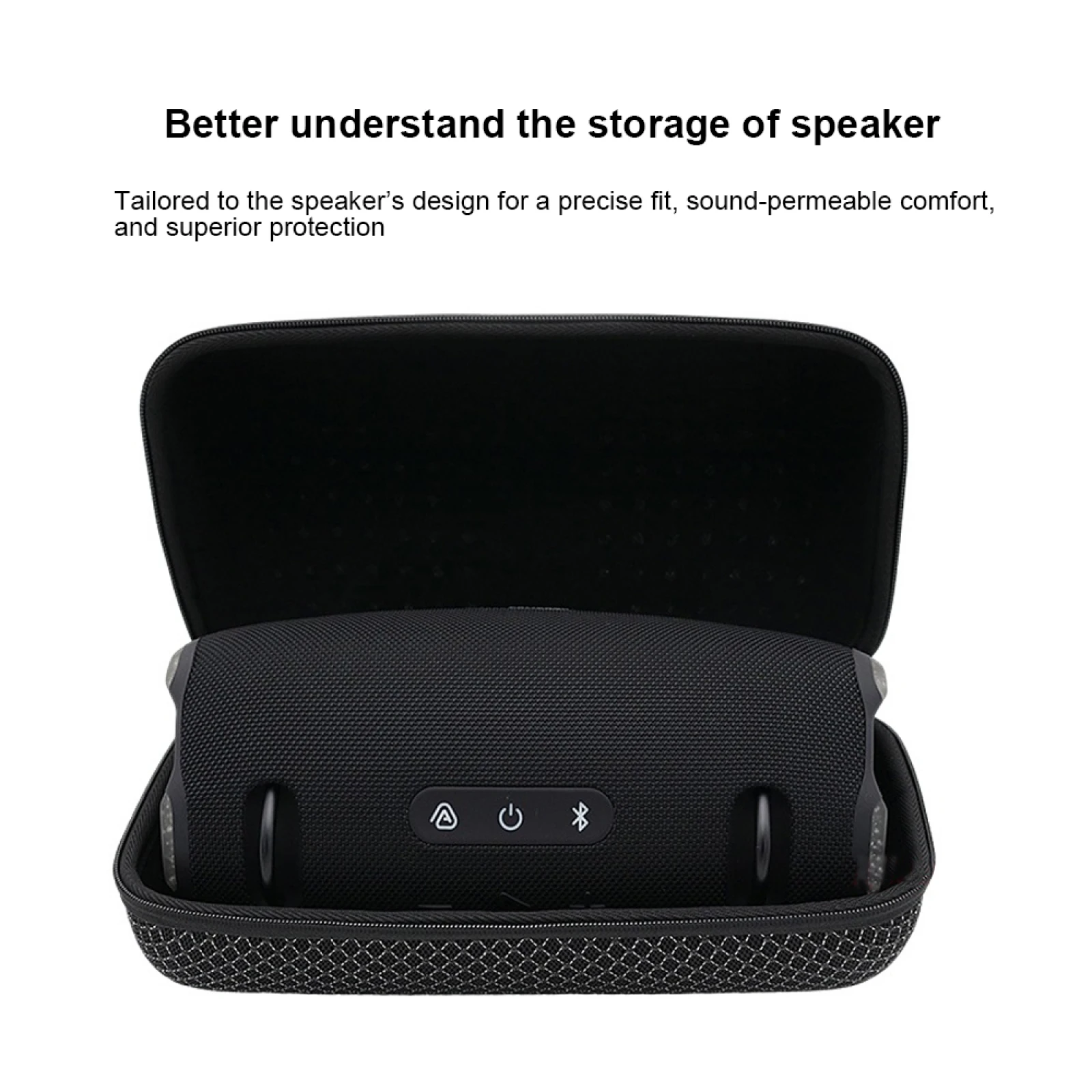 Carrying Case for JBL XTREME4 BT Speaker, Outdoor Travel Storage Bag with Adjustable Shoulder Strap & Sound Permeable Design
Carrying Case for JBL XTREME4 BT Speaker, Outdoor Travel Storage Bag with Adjustable Shoulder Strap & Sound Permeable Design