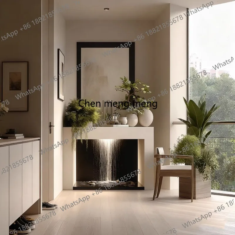 Stainless steel, simple, floor-to-ceiling cylinder decoration hotel home porch landscaping water ornament
Stainless steel, simple, floor-to-ceiling cylinder decoration hotel home porch landscaping water ornament